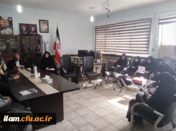 مراسم معارفه سرکار خانم دکتر گلستان نظری در پست معاونت هماهنگی دانشگاه فرهنگیان استان ایلام 3