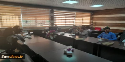 برگزاری جلسه شورای پژوهش مدیریت امور پردیس های دانشگاه فرهنگیان استان ایلام