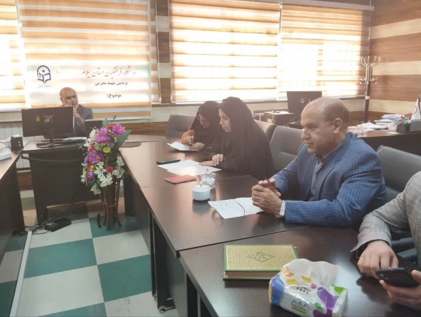 جلسه ستاد هفته کتاب در دانشگاه فرهنگیان استان ایلام برگزار گردید

 2