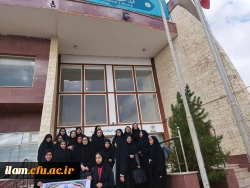 بازدید دانشجومعلمان پردیس امام جعفر صادق (ع) از کتابخانه عمومی شهر ایلام 2