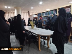 بازدید دانشجومعلمان پردیس امام جعفر صادق (ع) از کتابخانه عمومی شهر ایلام 2
