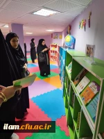 بازدید دانشجومعلمان پردیس امام جعفر صادق (ع) از کتابخانه عمومی شهر ایلام 2