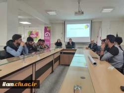 بازدید جمعی از دانشجویان پردیس شهید مدرس از پارک علم و فناوری استان ایلام 3