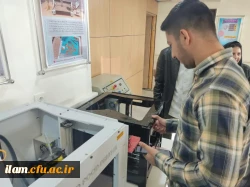 بازدید جمعی از دانشجویان پردیس شهید مدرس از پارک علم و فناوری استان ایلام 5