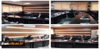 برگزاری جلسه شورای پژوهش مدیریت امور پردیس های دانشگاه فرهنگیان استان ایلام