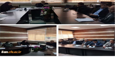 برگزاری جلسه شورای پژوهش و فناوری دانشگاه فرهنگیان استان ایلام