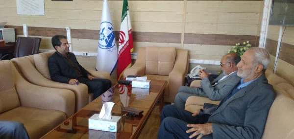 دیدار سرپرست مدیریت امور پردیس های دانشگاه فرهنگیان استان ایلام با رئیس سازمان مدیریت و برنامه ریزی استان 2