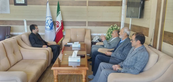 دیدار سرپرست مدیریت امور پردیس های دانشگاه فرهنگیان استان ایلام با رئیس سازمان مدیریت و برنامه ریزی استان 3