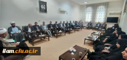 دیدار مسئولین، اساتید و کارکنان دانشگاه فرهنگیان استان ایلام با نماینده محترم و معزز ولی فقیه در استان و امام جمعه ایلام 2