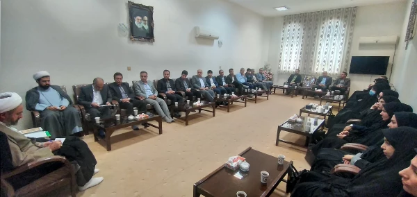 دیدار مسئولین، اساتید و کارکنان دانشگاه فرهنگیان استان ایلام با نماینده محترم و معزز ولی فقیه در استان و امام جمعه ایلام 2