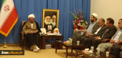 دیدار مسئولین، اساتید و کارکنان دانشگاه فرهنگیان استان ایلام با نماینده محترم و معزز ولی فقیه در استان و امام جمعه ایلام