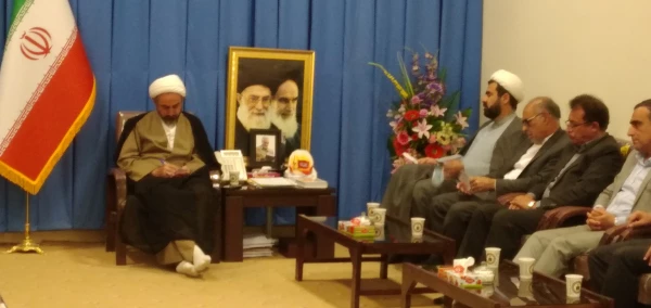 دیدار مسئولین، اساتید و کارکنان دانشگاه فرهنگیان استان ایلام با نماینده محترم و معزز ولی فقیه در استان و امام جمعه ایلام 3