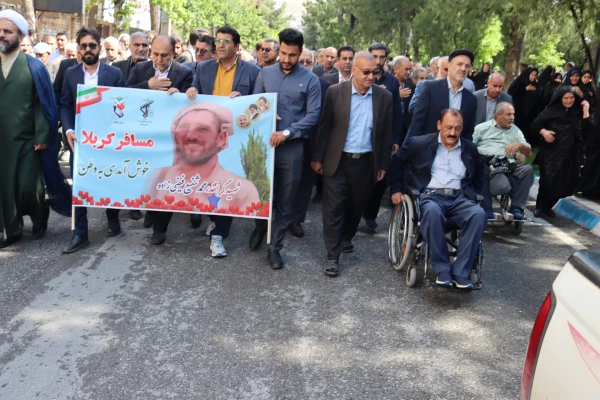 پایان ماموریت شهید محمدشفیع فیضی زاده بر شانه های مردم ایلام و دانشگاهیان 2