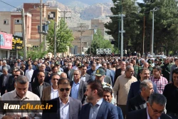 پایان ماموریت شهید محمدشفیع فیضی زاده بر شانه های مردم ایلام و دانشگاهیان 4