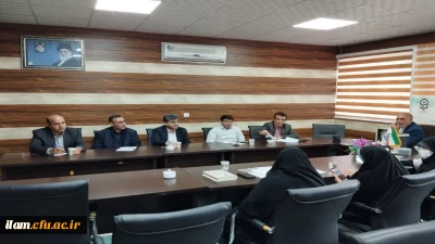 برگزاری جلسه شورای پژوهش و فناوری دانشگاه فرهنگیان استان ایلام