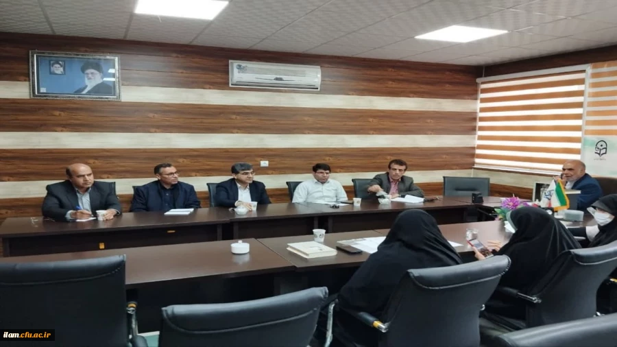 برگزاری جلسه شورای پژوهش و فناوری دانشگاه فرهنگیان استان ایلام 2