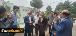 بازدید نماینده شورای اسلامی و معاونین شهرداری ایلام از دانشگاه فرهنگیان استان ایلام 2