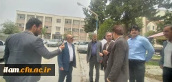 بازدید نماینده شورای اسلامی و معاونین شهرداری ایلام از دانشگاه فرهنگیان استان ایلام 3