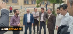 بازدید نماینده شورای اسلامی و معاونین شهرداری ایلام از دانشگاه فرهنگیان استان ایلام 7