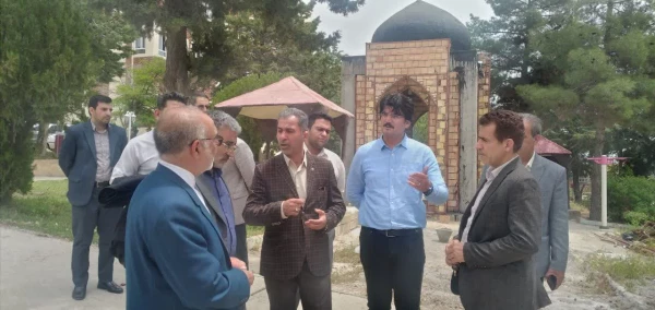 بازدید نماینده شورای اسلامی و معاونین شهرداری ایلام از دانشگاه فرهنگیان استان ایلام 8