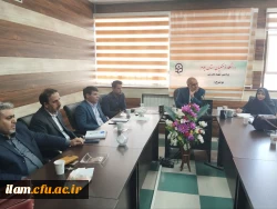  جلسه مشترک گروه آموزشی علوم تربیتی و گروه معارف اسلامی دانشگاه فرهنگیان استان ایلام 
 2