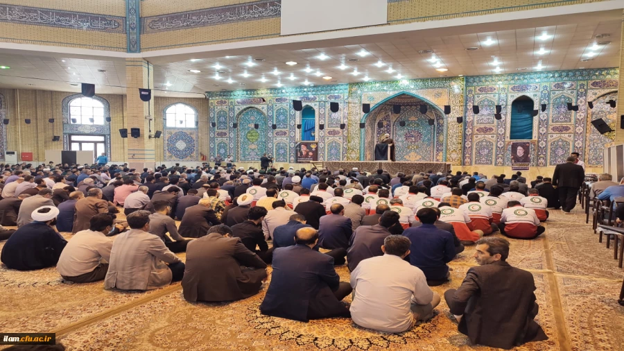 حضور اساتید، کارکنان و دانشجو معلمان دانشگاه فرهنگیان استان ایلام در مراسم مردمی شهادت ریاست جمهوری و همراهان 2