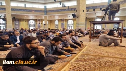 حضور اساتید، کارکنان و دانشجو معلمان دانشگاه فرهنگیان استان ایلام در مراسم مردمی شهادت ریاست جمهوری و همراهان 4