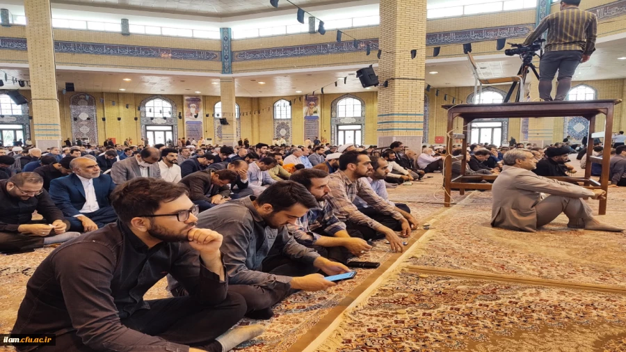 حضور اساتید، کارکنان و دانشجو معلمان دانشگاه فرهنگیان استان ایلام در مراسم مردمی شهادت ریاست جمهوری و همراهان 4