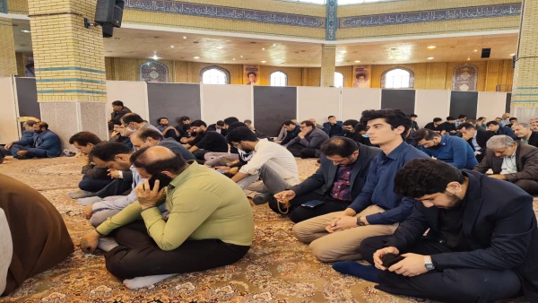 حضور اساتید، کارکنان و دانشجو معلمان دانشگاه فرهنگیان استان ایلام در مراسم مردمی شهادت ریاست جمهوری و همراهان 6