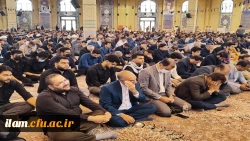 حضور اساتید، کارکنان و دانشجو معلمان دانشگاه فرهنگیان استان ایلام در مراسم مردمی شهادت ریاست جمهوری و همراهان 7