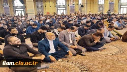 حضور اساتید، کارکنان و دانشجو معلمان دانشگاه فرهنگیان استان ایلام در مراسم مردمی شهادت ریاست جمهوری و همراهان 8