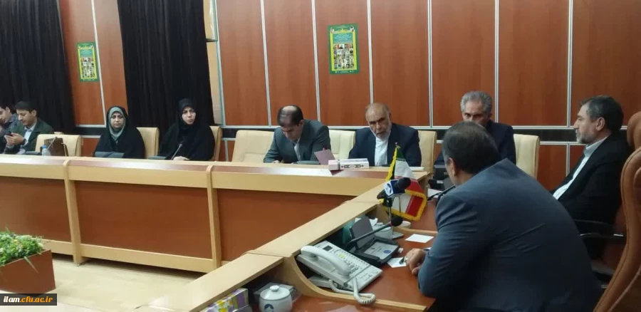 جلسه هیات امنای دانشگاه فرهنگیان استان ایلام با حضور استاندار ایلام و اعضا  برگزار شد. 3