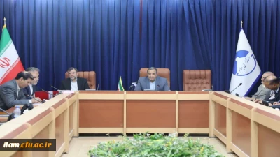 جلسه هیات امنای دانشگاه فرهنگیان استان ایلام با حضور استاندار ایلام و اعضا  برگزار شد.