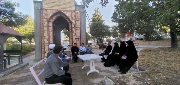 جلسه هماهنگی اربعین در محضر شهید خوشنام؛ 5