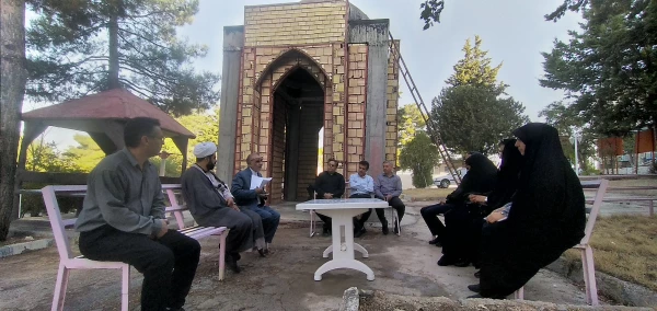 جلسه هماهنگی اربعین در محضر شهید خوشنام؛ 6