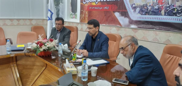 دیدار سرپرست معاونت  فرهنگی و تربیتی دانشگاه فرهنگیان با اعضای بسیج اساتید دانشگاه فرهنگیان ایلام 3