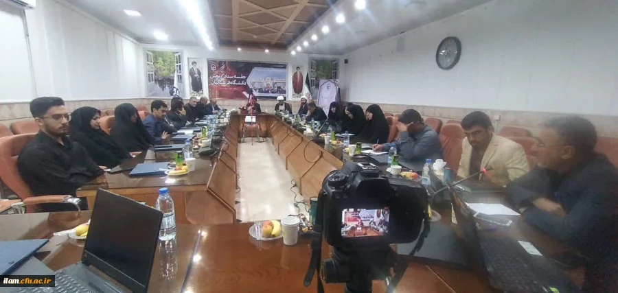 برگزاری جلسه ستاد اربعین دانشگاه فرهنگیان با محوریت استان های مرزی درگیر در مسأله اربعین در ایلام  2