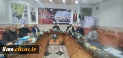 برگزاری جلسه ستاد اربعین دانشگاه فرهنگیان با محوریت استان های مرزی درگیر در مسأله اربعین در ایلام  12