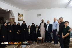 دیدار با خانواده شهید علی اصغر لطفی به منظور تکریم خانواده شهدای دانشجومعلم   3