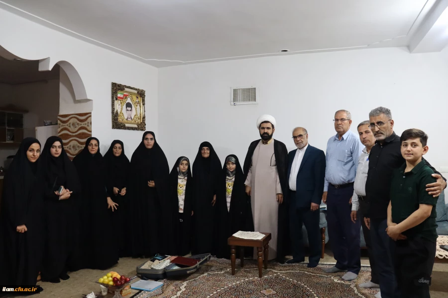 دیدار با خانواده شهید علی اصغر لطفی به منظور تکریم خانواده شهدای دانشجومعلم   3