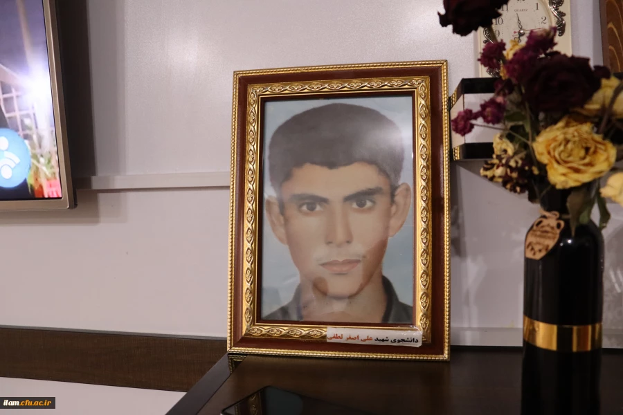 دیدار با خانواده شهید علی اصغر لطفی به منظور تکریم خانواده شهدای دانشجومعلم   4