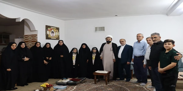 دیدار با خانواده شهید علی اصغر لطفی به منظور تکریم خانواده شهدای دانشجومعلم   3