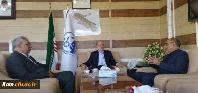 دیدار سرپرست مدیریت پردیسهای استان ایلام با رئیس سازمان مدیریت و برنامه ریزی استان