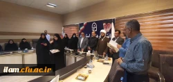 تکریم و معارفه مسئولان بسیج دانشجویی پردیس های دانشگاه فرهنگیان استان ایلام 5
