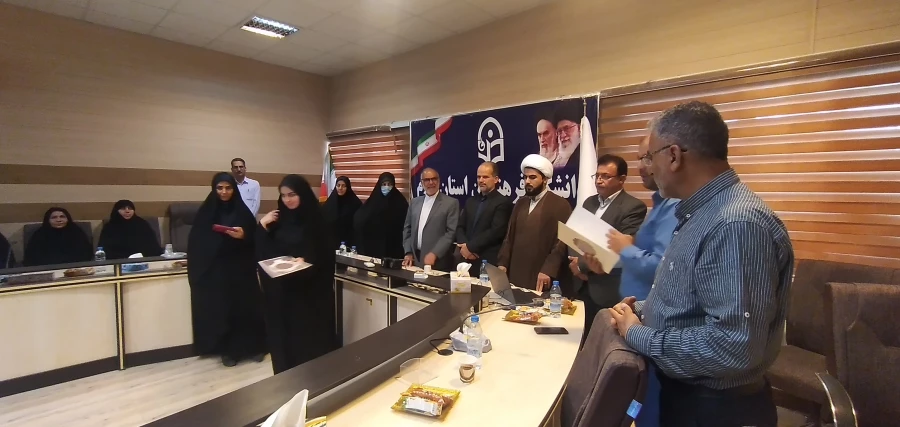 تکریم و معارفه مسئولان بسیج دانشجویی پردیس های دانشگاه فرهنگیان استان ایلام 5