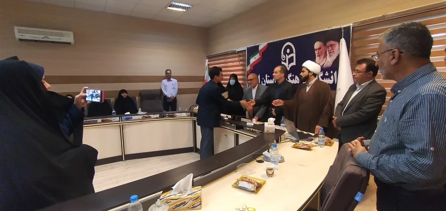 تکریم و معارفه مسئولان بسیج دانشجویی پردیس های دانشگاه فرهنگیان استان ایلام 7