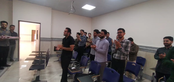 تبریک روز معلم به صورت سرزده در پردیس شهید مدرس ایلام  3