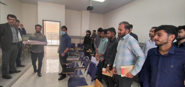 تبریک روز معلم به صورت سرزده در پردیس شهید مدرس ایلام  12