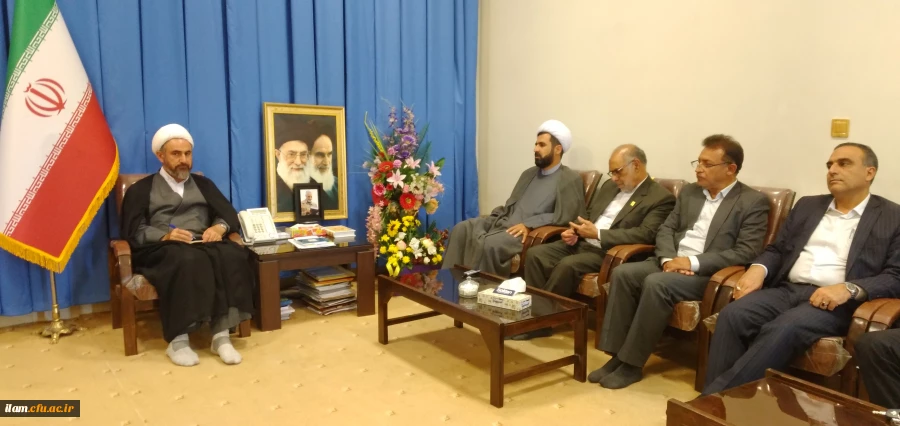 دیدار مسئولان، اساتید و کارکنان دانشگاه فرهنگیان ایلام با نماینده محترم ولی فقیه در استان و امام جمعه ایلام 2