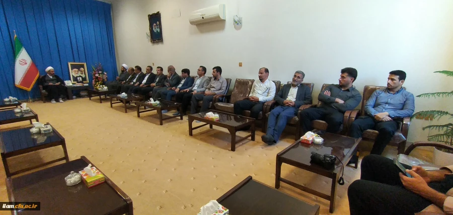 دیدار مسئولان، اساتید و کارکنان دانشگاه فرهنگیان ایلام با نماینده محترم ولی فقیه در استان و امام جمعه ایلام 4